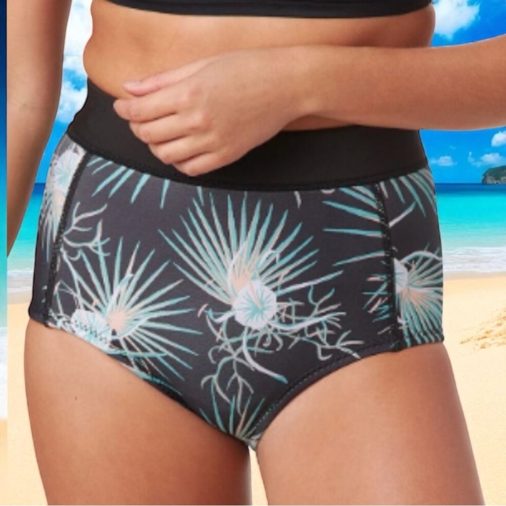 NWT PATAGONIA R1 Lite Yulex Surf Short in Bayou Palmetto Simple Ink Black 8